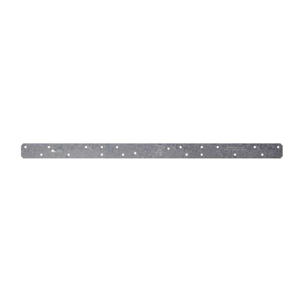 St 21-5/8 In. 16-Gauge Galvanized Strap Tie (Pack Of 100)-ST22-SP817-957