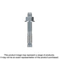 Strong-Bolt® 2 - 1/2 In. X 12 In. Wedge Anchor (10-Qty) (Pack Of 2)-STB2-501200R10-SP4692-5048