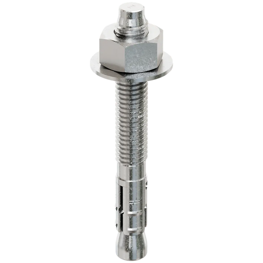 Strong-Bolt® 2 - 1/2 In. X 4-1/4 In. Type 304 Stainless-Steel Wedge Anchor (25-Qty) (Pack Of 100)-STB2-504144SS-SP7792-8309