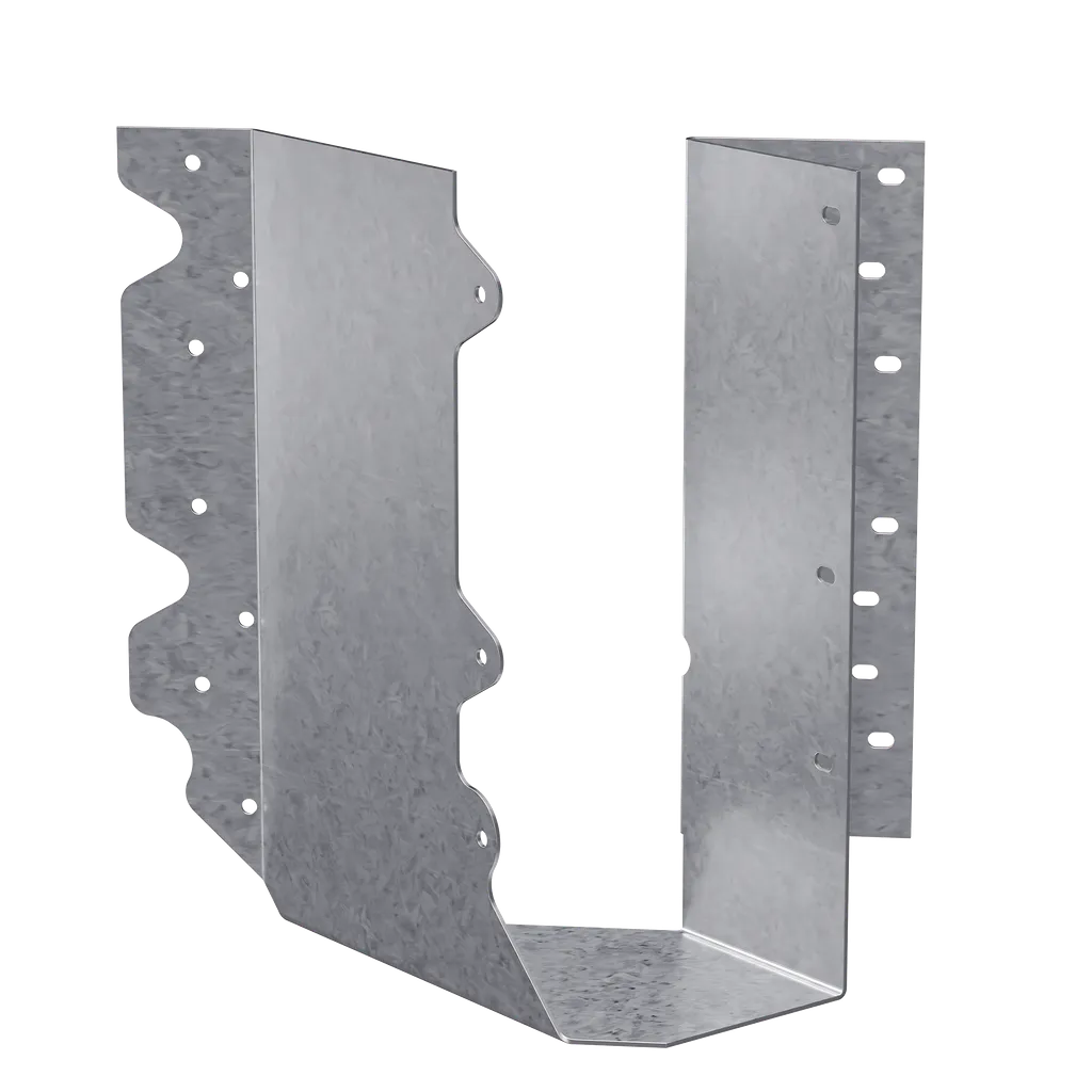 Sur Zmax® Galvanized Joist Hanger For Double 2X10, Skewed Right (Pack Of 25)-SUR210-2Z-SP7397-7897