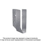 Sur Galvanized Joist Hanger For 2X14, Skewed Right (Pack Of 25)-SUR214-SP8229-8771