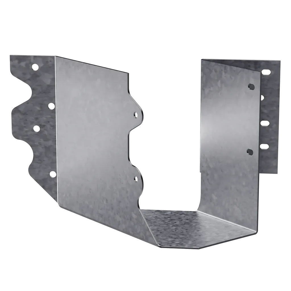 Sur Galvanized Joist Hanger For Double 2X6, Skewed Right-SUR26-2-SP2612-2858