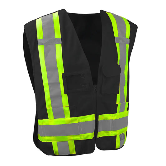 Radians SV020X-1 Heavy Duty 7-Pocket Tear Away Cruiser Vest X-Back