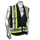 Radians SV030X-1 Heavy Duty 10-Pocket Cruiser Vest with Back Pouch X-Back