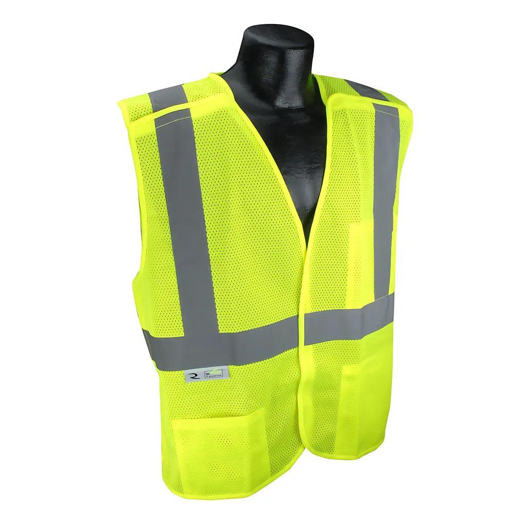 Radians SV4X Economy Mesh X-Back Type R Class 2 Breakaway Safety Vest