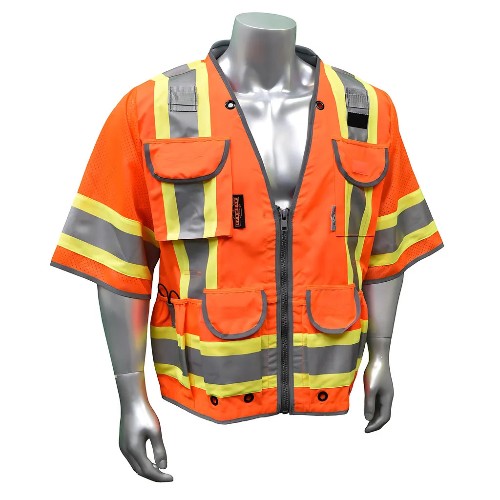 Radians SV55-3 Class 3 Heavy Woven Two Tone Engineer Vest