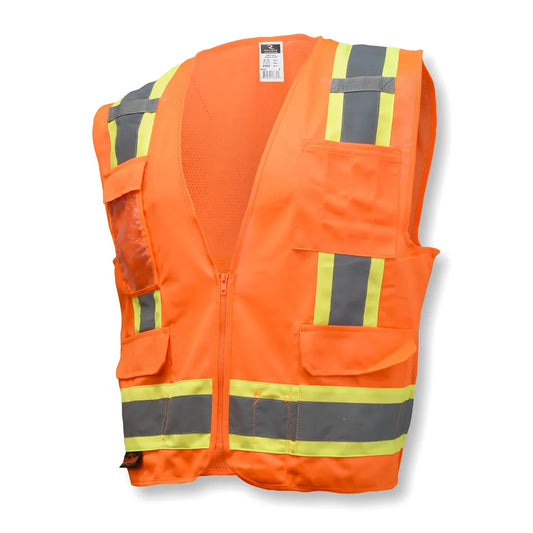 Radians SV6 Two Tone Surveyor Type R Class 2 Solid/Mesh Safety Vest