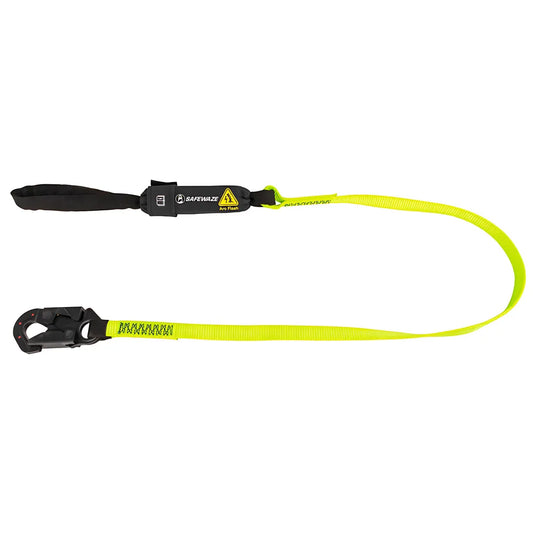 Arc Flash 6' Energy Absorbing Lanyard: Dielectric Snap Hook, Soft Loop SW560-AF-DE-SE-6783