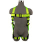 Arc Flash Full Body Harness: Soft Loop, 1D, De Mb Torso, De Qc Chest/Legs SW77225-UT2QCSL-SM-6368