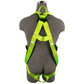 Arc Flash Full Body Harness: Soft Loop, 1D, De Mb Torso, De Qc Chest/Legs SW77225-UT2QCSL-SM-6369