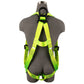 Arc Flash Full Body Harness: De 1D, De Mb Torso, De Qc Chest/Legs SW77225-UT3QC-3X-6351