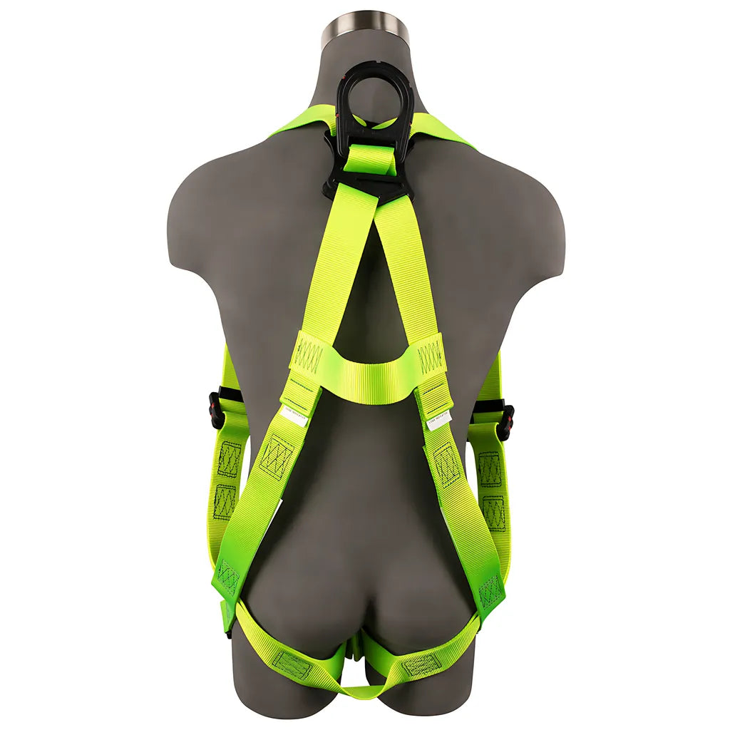 Arc Flash Full Body Harness: De 1D, De Mb Torso, De Qc Chest/Legs SW77225-UT3QC-3X-6351