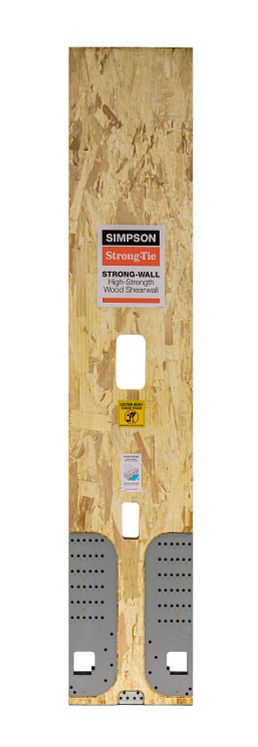 Nominal 12-in. x 84-in. Strong-Wall® High-Strength Wood Shearwall