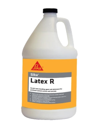 Sika Latex R - Acrylic latex bonding agent and admixture for SikaRepair and SikaQuick