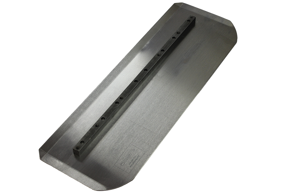 Allen Engineering Silver Series Combination Trowel Blades — 8 x 16 in — Set of 4 - image 2