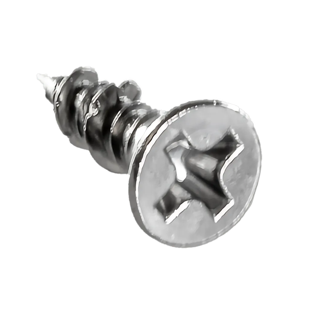 Marine Screw, Flat Head - #6 X 1/2 In. #2 Phillips Drive, Type 316 (100-Qty)-T06J050FXC-SP6995-7481
