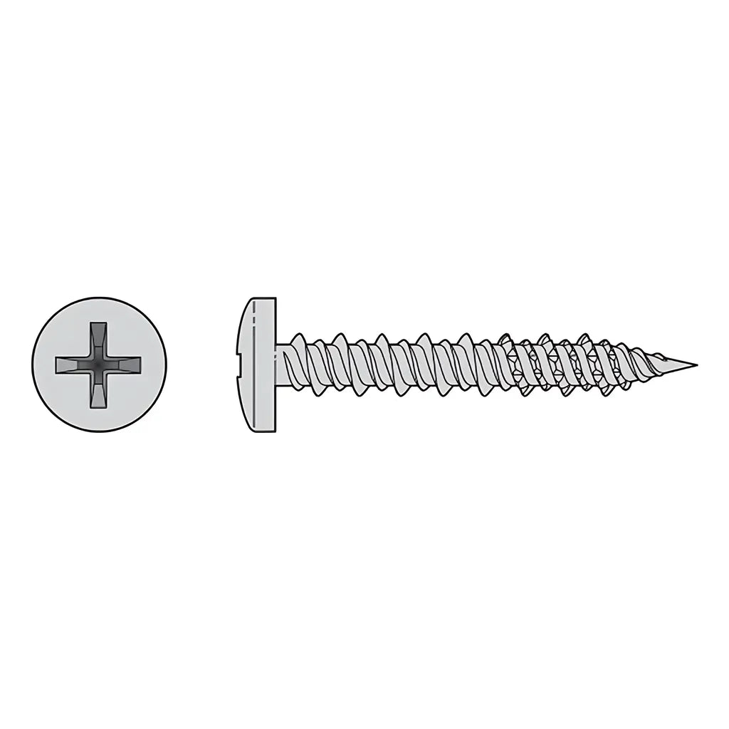 Marine Screw, Pan Head - #6 X 3/4 In. #2 Phillips Drive, Type 316 (100-Qty)-T06J075PXC-SP9082-9669