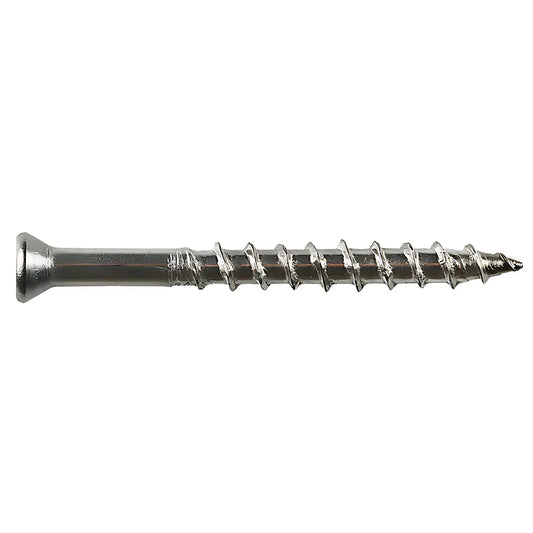 Deck-Drive Dwp Wood Ss Screw - #7 X 1-1/4 In. T15, Trim Head, Type 316 (350-Qty)-T07125WPP-SP7611-8125