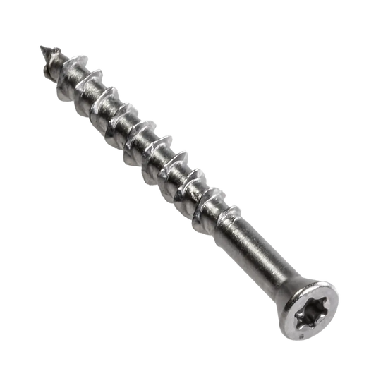 Deck-Drive Dwp Wood Ss Screw - #7 X 1-5/8 In. T-15, Trim Head, Type 316 (100-Qty)-T07162WP-RP100-SP2872-3133