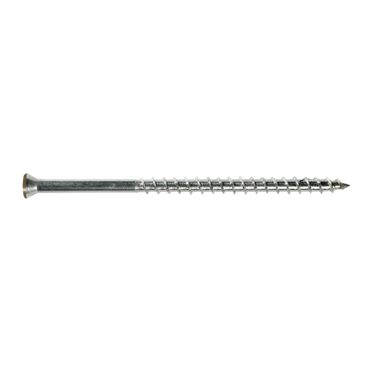 Trim-Head Screw, 6-Lobe Drive - #7 X 2-1/4 In. T-15 Type 316, Brown 01 (350-Qty) (Pack Of 6)-T07225FTPBR01-SP638-769