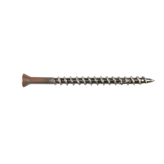 Deck-Drive Dwp Wood Ss Screw - #7 X 2-1/4 In. T-15, Trim Head, Type 316, Tan 03 (350-Qty) (Pack Of 6)-T07225WJI-SP5012-5380