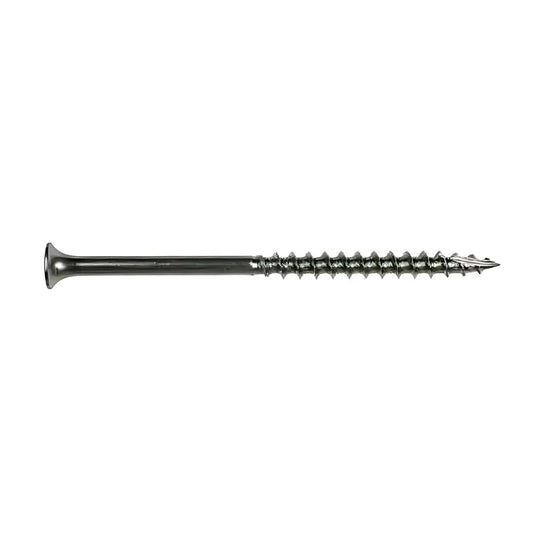 Deck-Drive Dwp Wood Ss Screw - #8 X 1-5/8 In. T-20, Flat Head, Type 316 (100-Qty)-T08162DWP-SP4526-4873