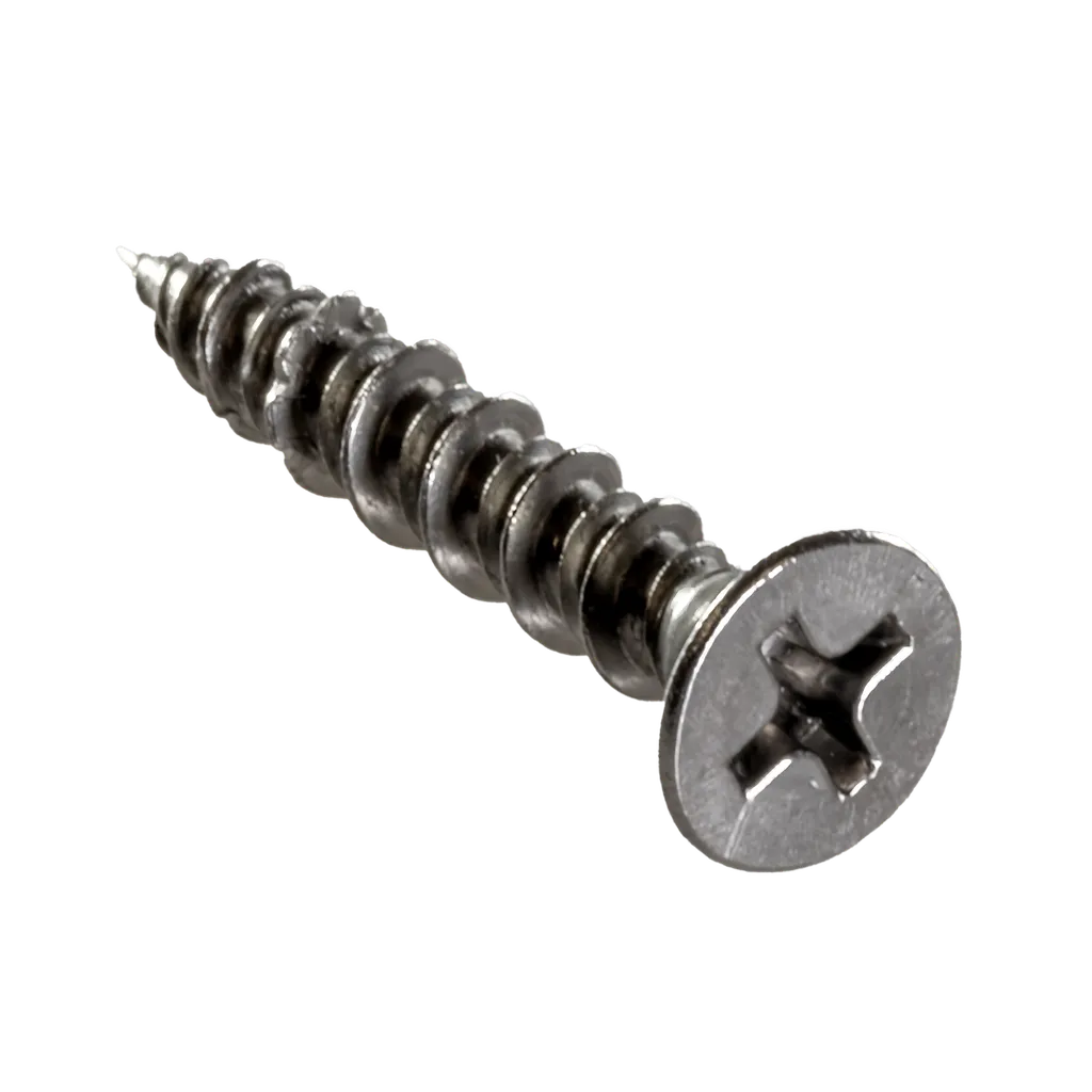 Marine Screw, Flat Head - #8 X 1 In. #2 Phillips Drive, Type 316 (20-Qty)-T08J100FX-RP20-SP1926-2130
