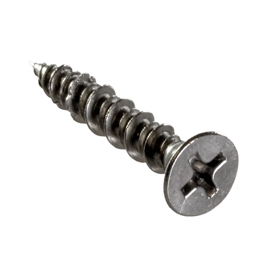Marine Screw, Flat Head - #8 X 1 In. #2 Phillips Drive, Type 316 (20-Qty) (Pack Of 5)-T08J100FX-RP20-SP6398-6843
