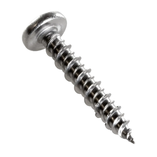 Marine Screw, Pan Head - #8 X 1 In. #2 Phillips Drive, Type 316 (20-Qty) (Pack Of 5)-T08J100PX-RP20-SP1242-1406