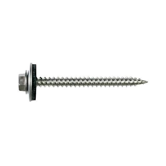 Metal-Panel Screw With Epdm Washer - #9 X 2 In. Hex Head, Type 316 (100-Qty) (Pack Of 6)-T09200HWAC-SP4756-5113