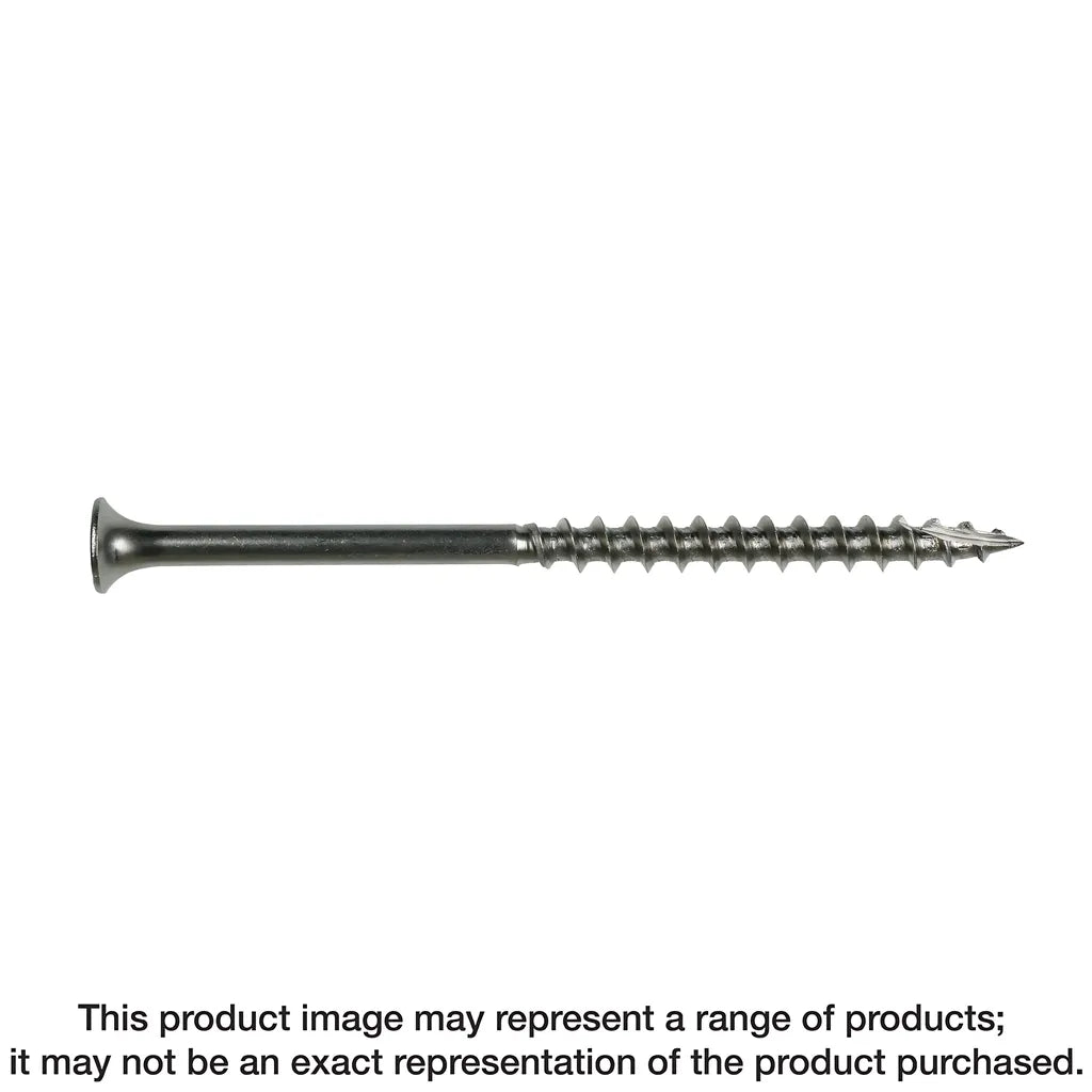 Bugle-Head Wood Screw, 6-Lobe Drive - #10 X 2-1/2 In. T-25, Type 316 (2000-Qty)-T10250DTB-SP9358-9954