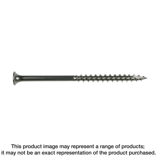 Bugle-Head Wood Screw, 6-Lobe Drive - #10 X 2-1/2 In. T-25, Type 316 (2000-Qty)-T10250DTB-SP9358-9954