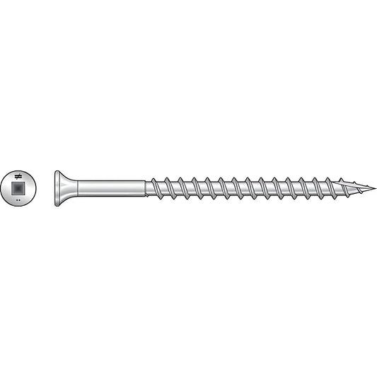 Bugle-Head Wood Screw, 6-Lobe Drive - #10 X 3 In. T-25, Type 316 (100-Qty) (Pack Of 10)-T10300DTH-SP6997-7485