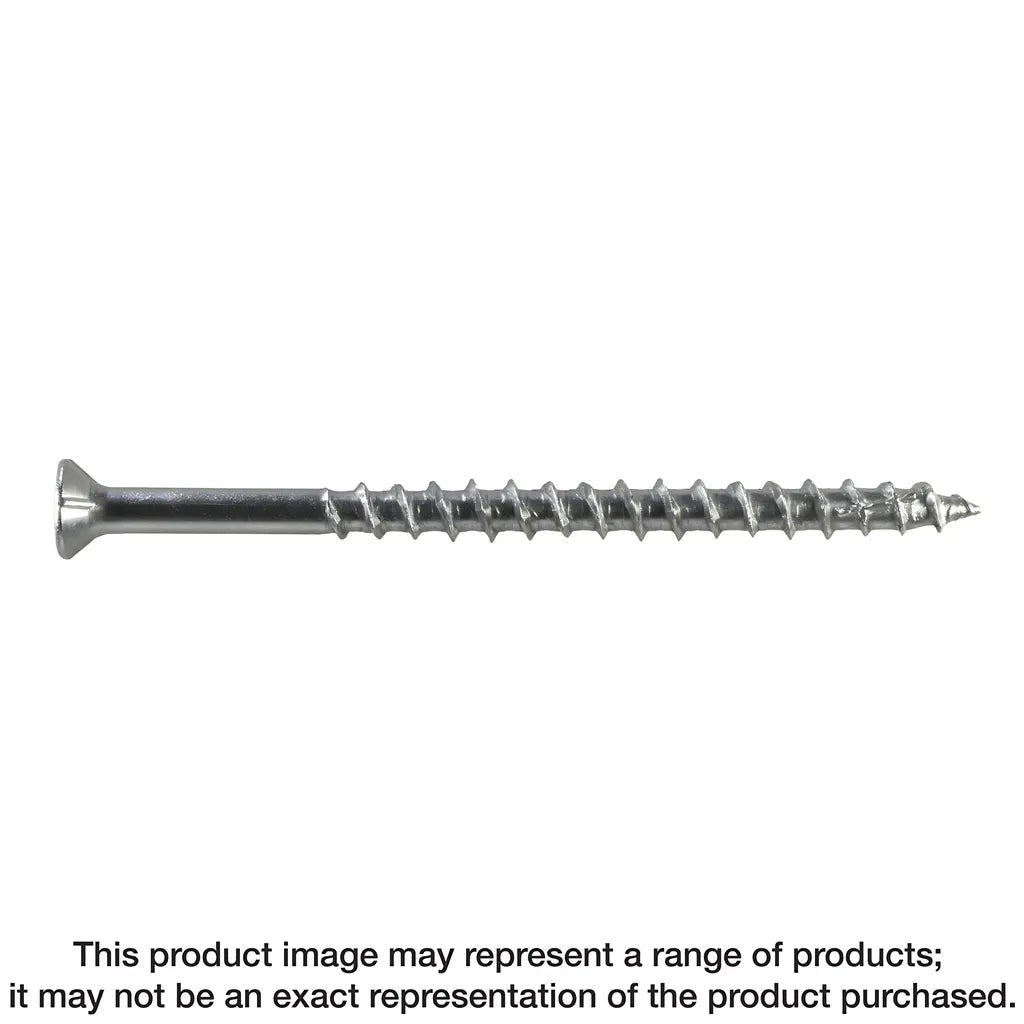 Deck-Drive Dwp Wood Ss Screw - #10 X 3-1/2 In. T-25, Flat Head, Type 316 (250-Qty) (Pack Of 6)-T10350WPP-SP9238-9832