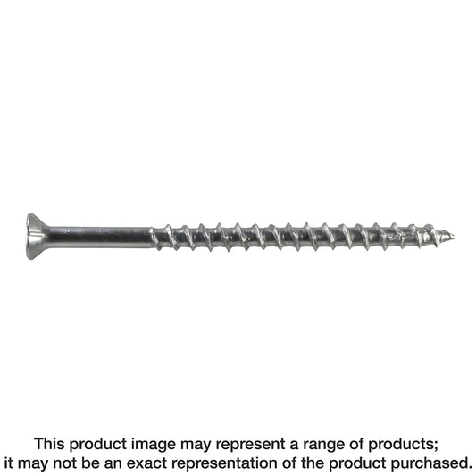 Deck-Drive Dwp Wood Ss Screw - #10 X 3-1/2 In. T-25, Flat Head, Type 316 (250-Qty) (Pack Of 6)-T10350WPP-SP9238-9832