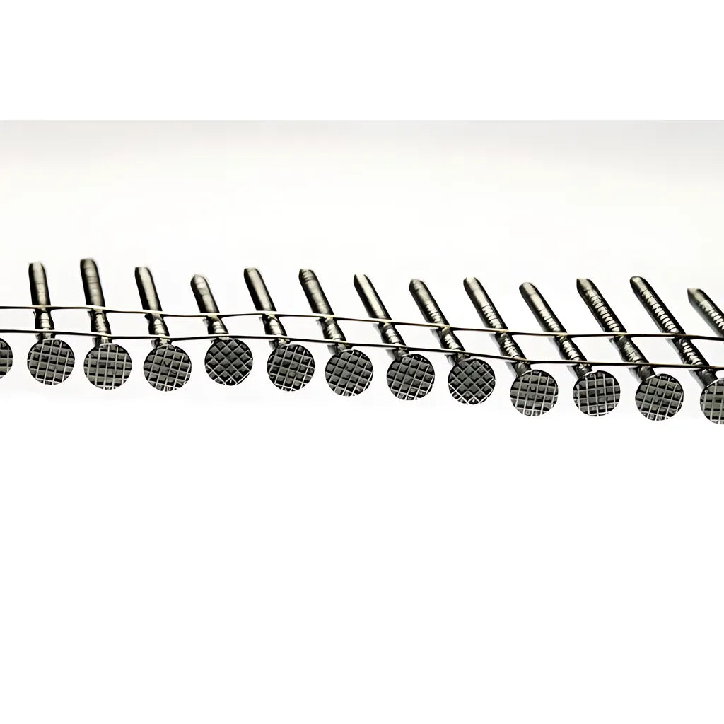 15° Wire Coil, Full Round Head, Ring-Shank Decking/Framing Nail - 3 In. X .131 In. Type 316 (1800-Qty)-T10A300PNJ-SP7571-8079