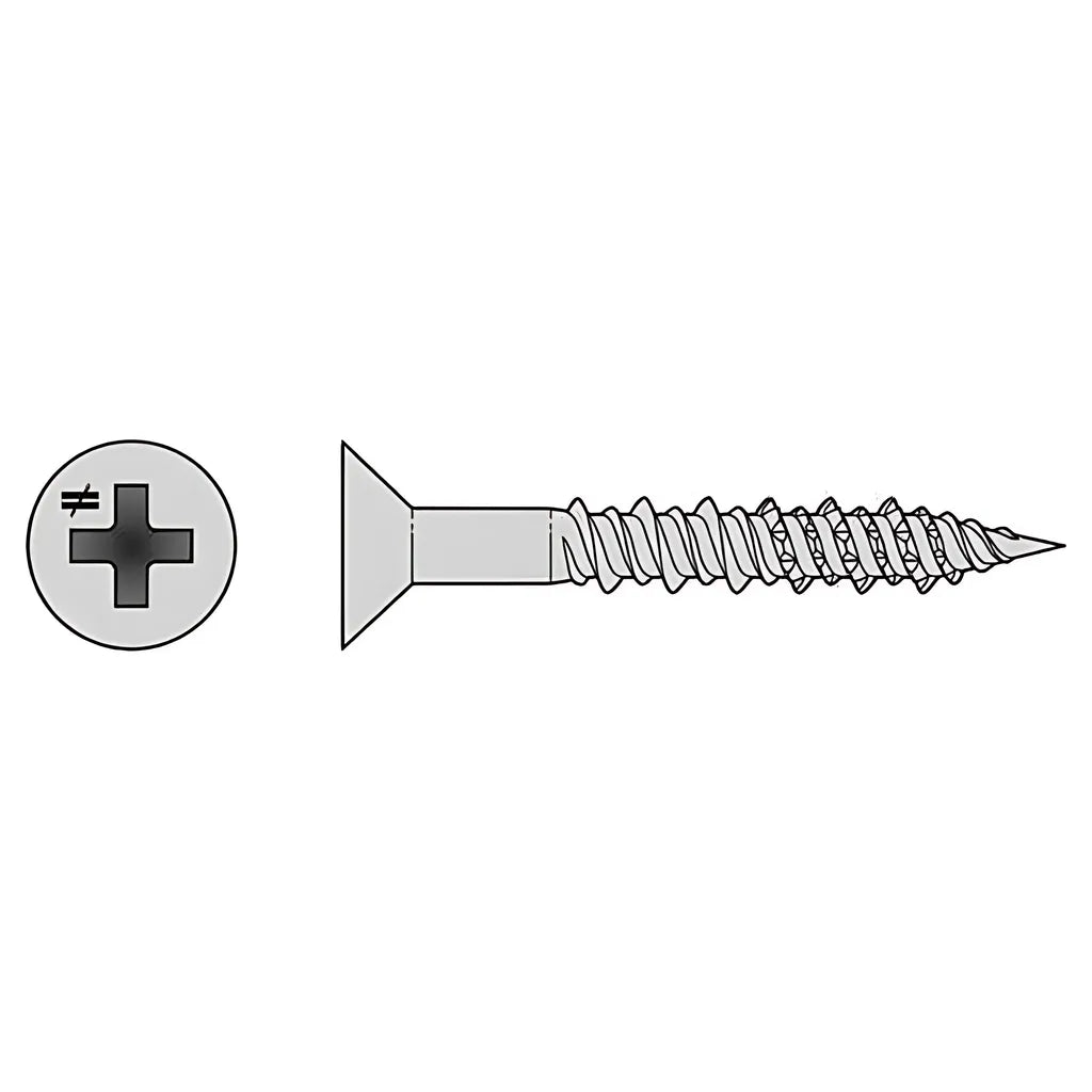 Marine Screw, Pan Head - #10 X 1-1/2 In. #2 Phillips Drive, Type 316 (1000-Qty)-T10J150PXM-SP4703-5059