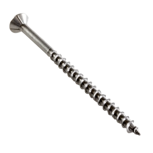 Deck-Drive Dwp Wood Ss Screw - #12 X 4 In. T-27, Flat Head, Type 316 (5-Qty) (Pack Of 5)-T12400WP-RP5-SP2488-2725