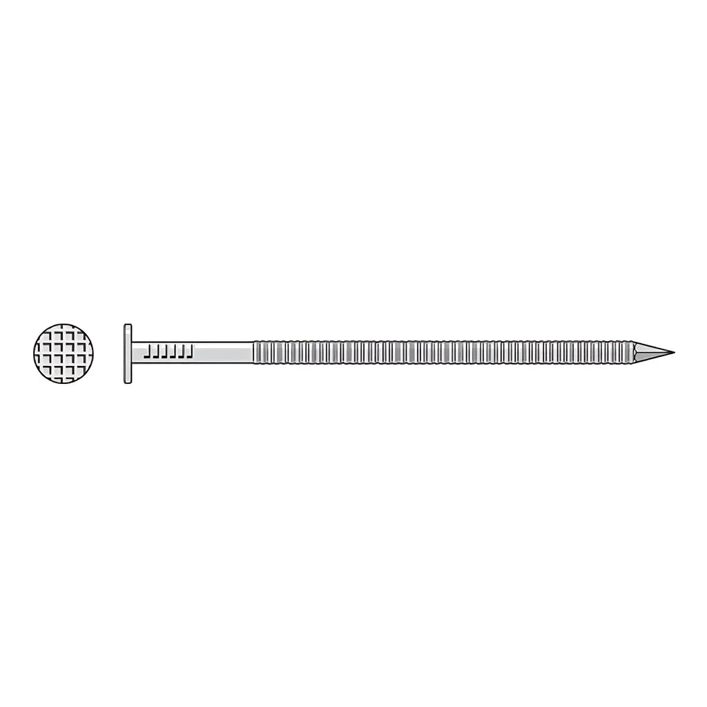 Fiber-Cement Siding Nail - 1-1/2 In. X .120 In. Type 316 Stainless Steel (25 Lb.)-T4PCSB-SP443-562