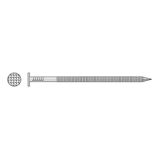 Fiber-Cement Siding Nail - 1-1/2 In. X .120 In. Type 316 Stainless Steel (25 Lb.)-T4PCSB-SP443-562