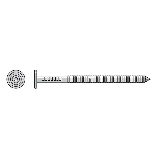 Premium Siding Nail - 1-3/4 In. X 5/32 In. Head Dia., Type 316 Stainless Steel (1 Lb.) (Pack Of 10)-T5KR51-SP4563-4913
