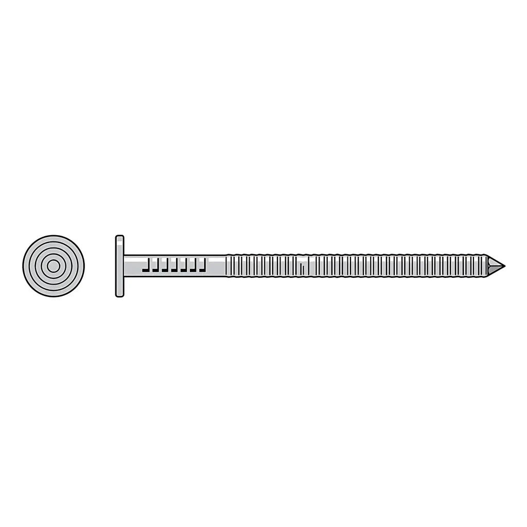 Premium Siding Nail - 1-3/4 In. X 5/32 In. Head Dia., Type 316 Stainless Steel (5 Lb.)-T5KR55-SP129-229