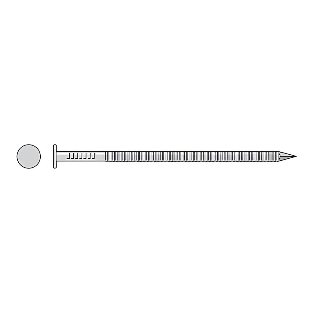 Common Nail, Annular Ring Shank - 2-1/2 In. X .131 In. Type 316 Stainless Steel (1 Lb.) (Pack Of 10)-T8ACN1-SP5882-6304