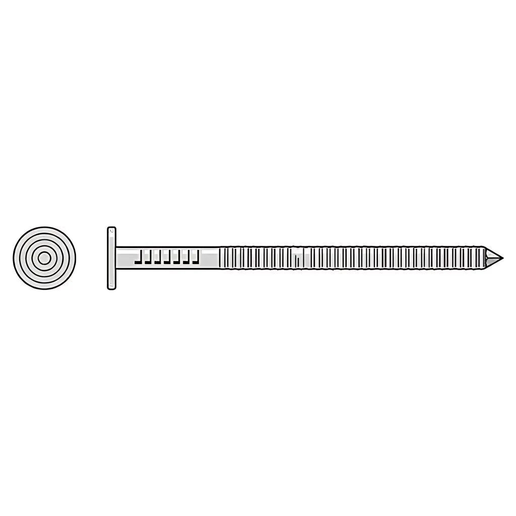 Premium Siding Nail - 2-1/2 In. X 5/32 In. Head Dia., Type 316 Stainless Steel (1 Lb.)-T8KR51-SP7507-8015