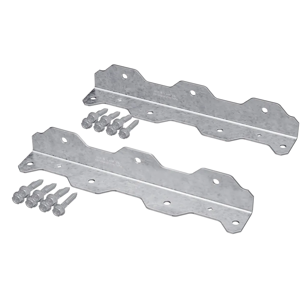 Ta 10-1/4 In. 12-Gauge Zmax® Galvanized Staircase Angle (2-Qty)-TA10ZKT-SP1681-1875
