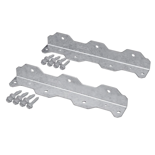 Ta 10-1/4 In. 12-Gauge Zmax® Galvanized Staircase Angle (2-Qty) (Pack Of 20)-TA10ZKT-SP78-166