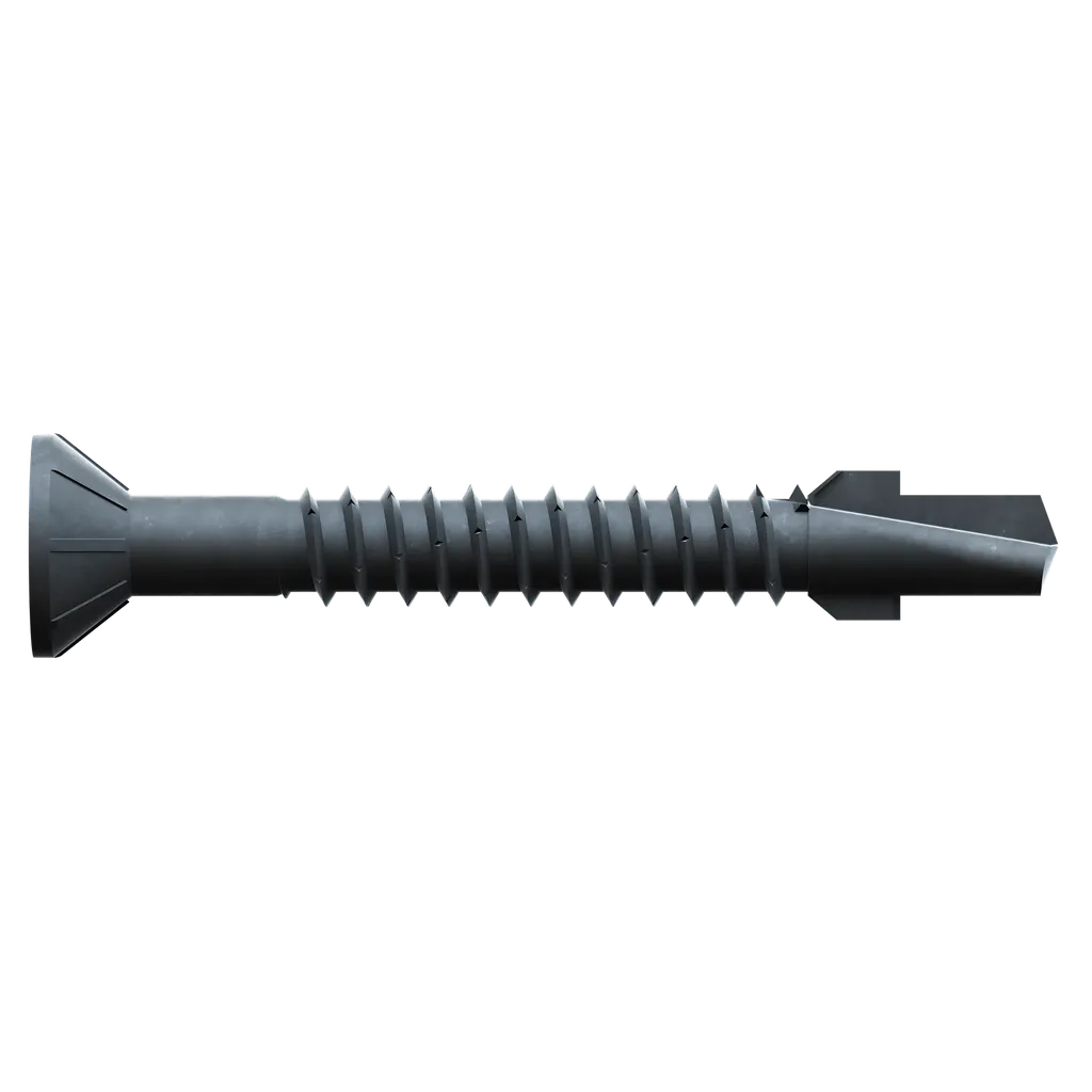 Strong-Drive® Tb Wood-To-Steel Screw - #12 X 1-3/4 In. #3 Sq, Black Phos. (2000-Qty)-TBP1245R2000-SP4153-4480