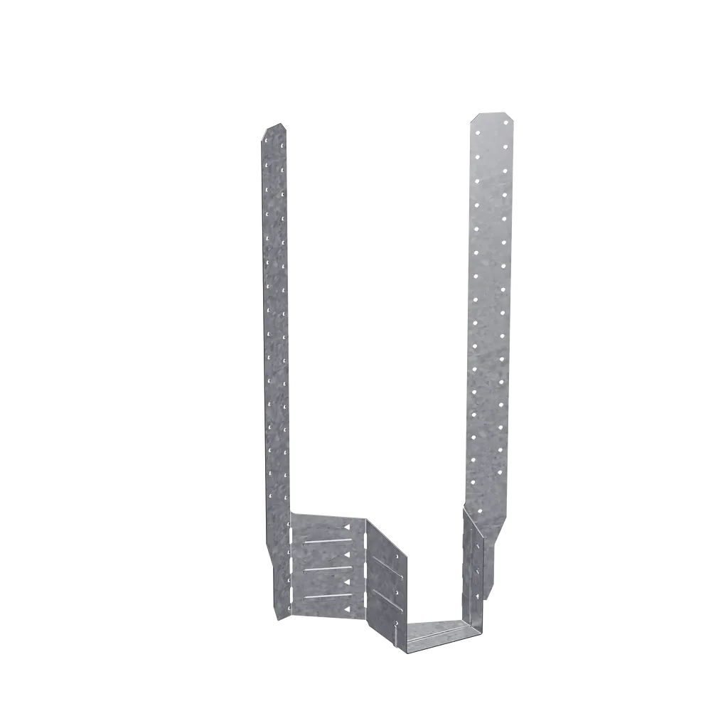 Thasr Galvanized Adjustable Truss Hanger For 4X22, Skewed Right (Pack Of 12)-THASR422-SP8444-8998