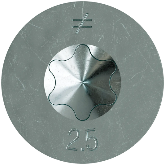 Titen Hd® 3/8 In. X 2-1/2 In. Zinc-Plated Countersunk Head Heavy-Duty Screw Anchor (50-Qty)-THD37212CS-SP7513-8020
