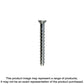 Titen Hd® 3/8 In. X 4 In. Zinc-Plated Countersunk Head Heavy-Duty Screw Anchor (50-Qty) (Pack Of 4)-THD37400CS-SP97-188